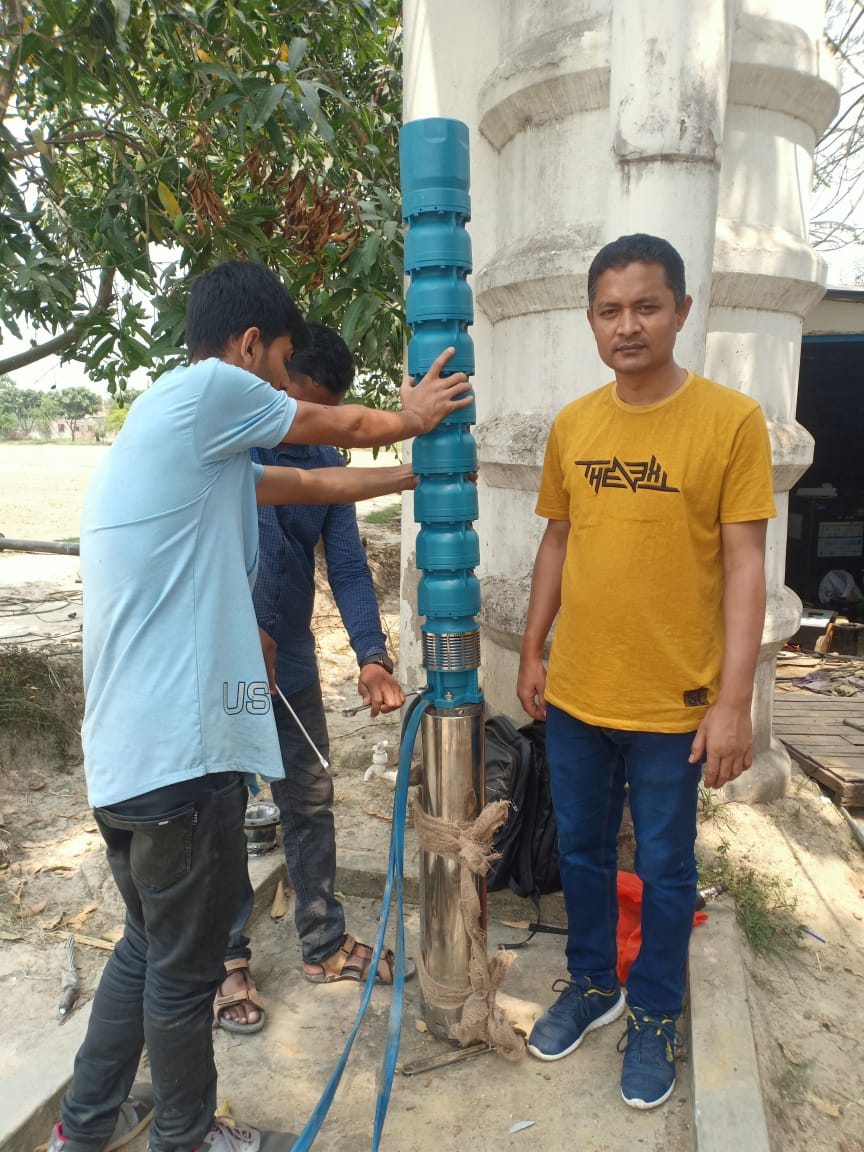 ksb submersible pump installation in bangladesh
